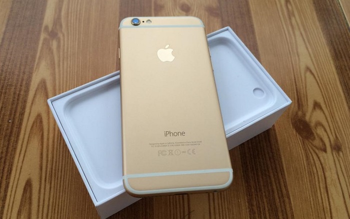 iPhone 6 32GB chi co duy nhat mot mau vang gold