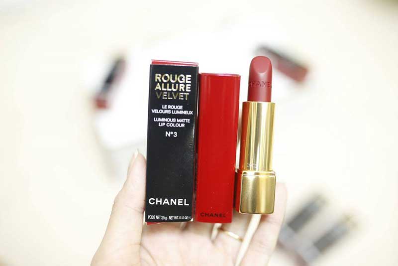 Son Chanel Rouge Allure Luminous màu 01 Red Red- LIMITED EDITION