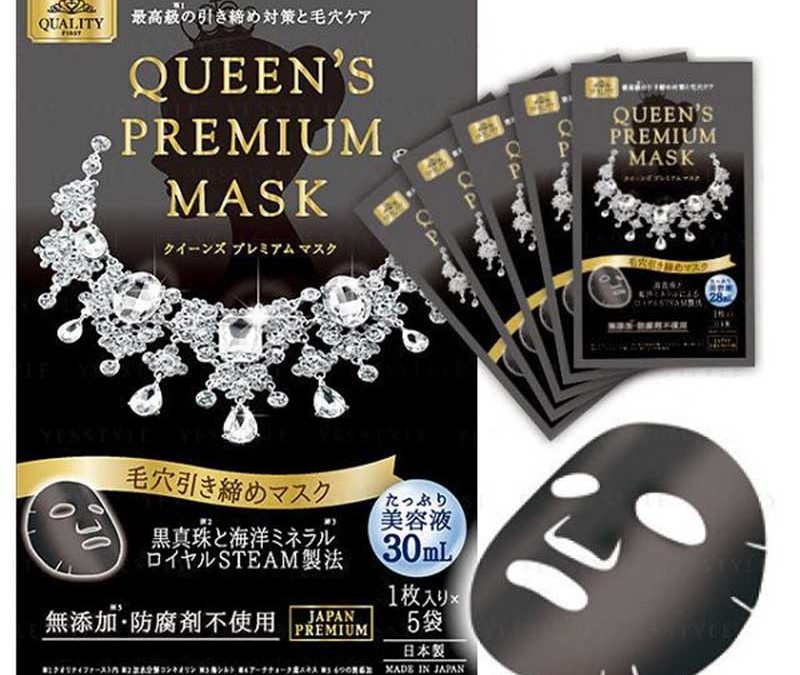 Mặt nạ Quality Queen’s Premium Mask đen – Chống lão hóa và se khít lỗ chân lông