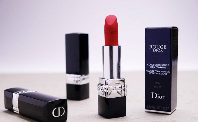 [Review] Son Dior Rouge 999 MATTE màu ĐỎ THUẦN cổ điển Cộng Đồng Review
