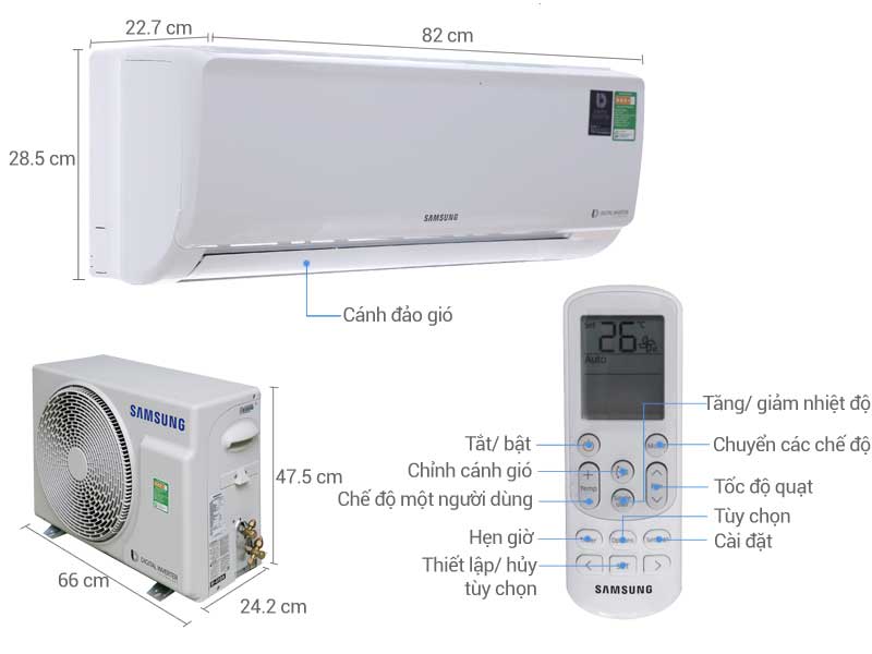 Máy lạnh Inverter tiết kiệm điện giá rẻ